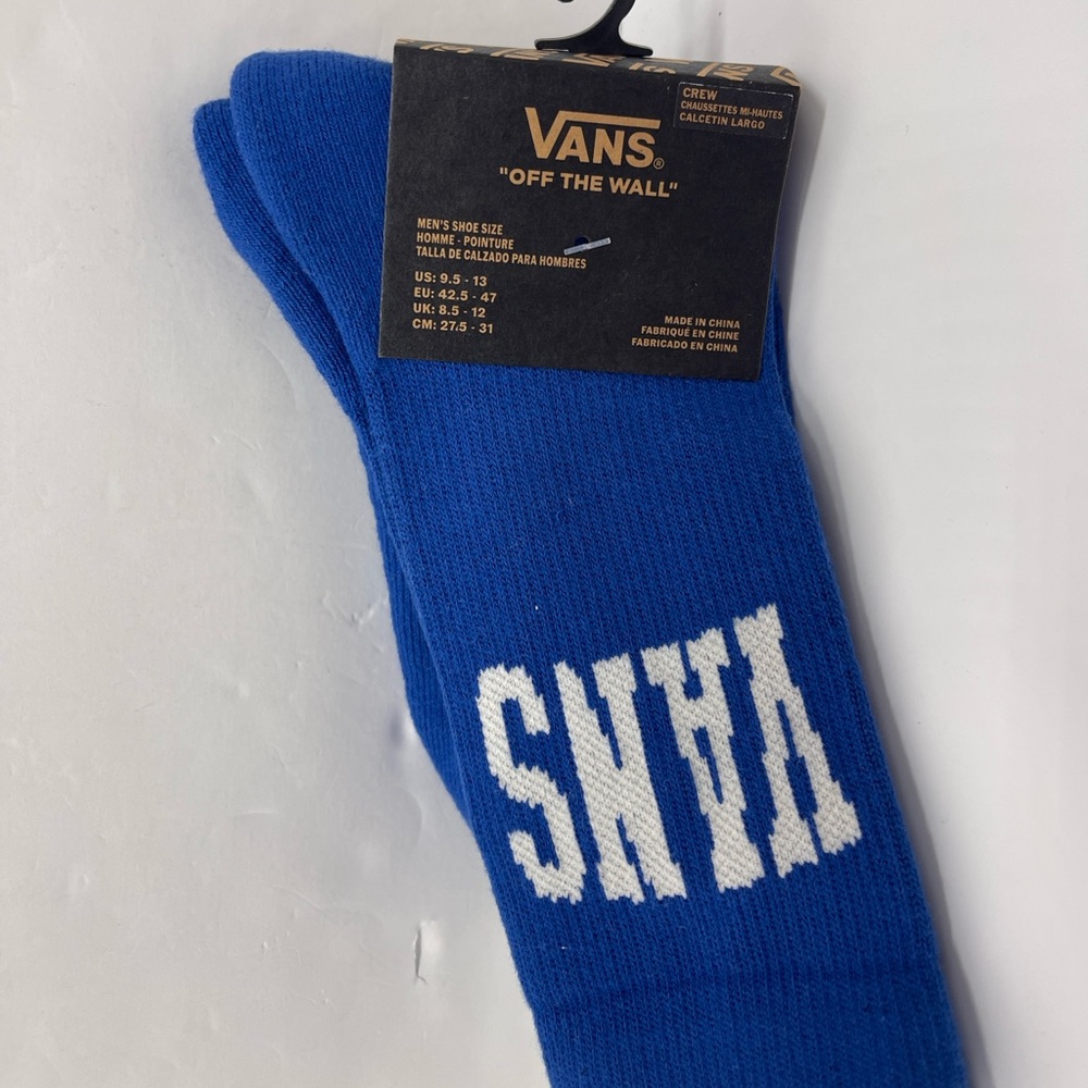 VANS "Off The Wall" Crew socks 
New with the tag authentic Vans socks (1 pair) - Picture 12 of 16